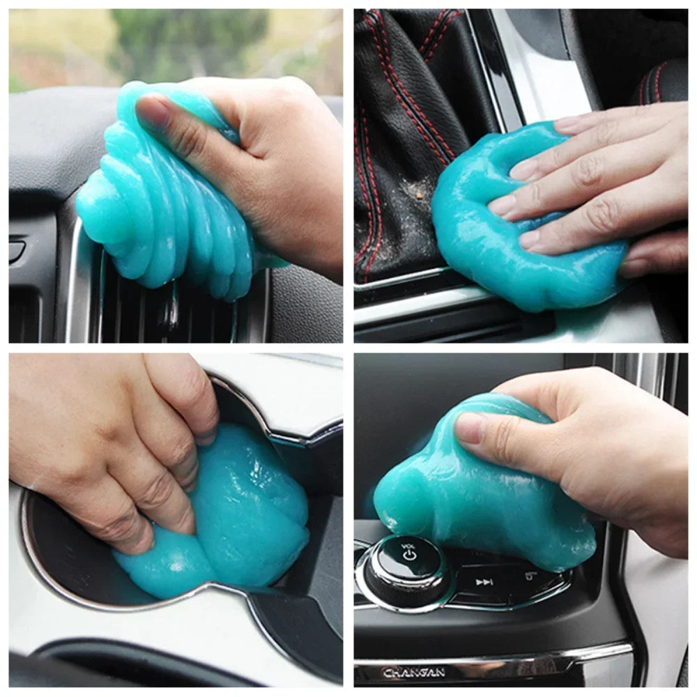 Car Cleaning Gel - Dust Remover for Vents & Keyboards