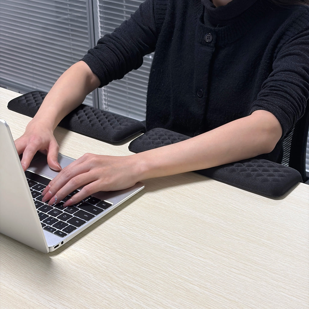 Ergonomic Elbow Rest Pad - 2 Pack | Memory Foam Desk Cushion"