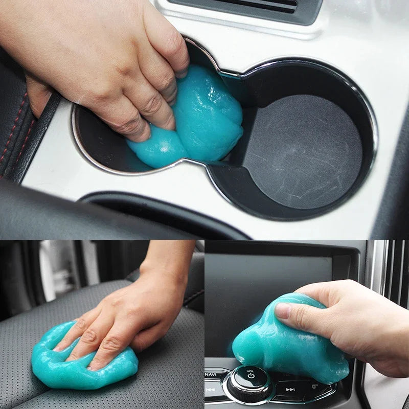 Car Cleaning Gel - Dust Remover for Vents & Keyboards