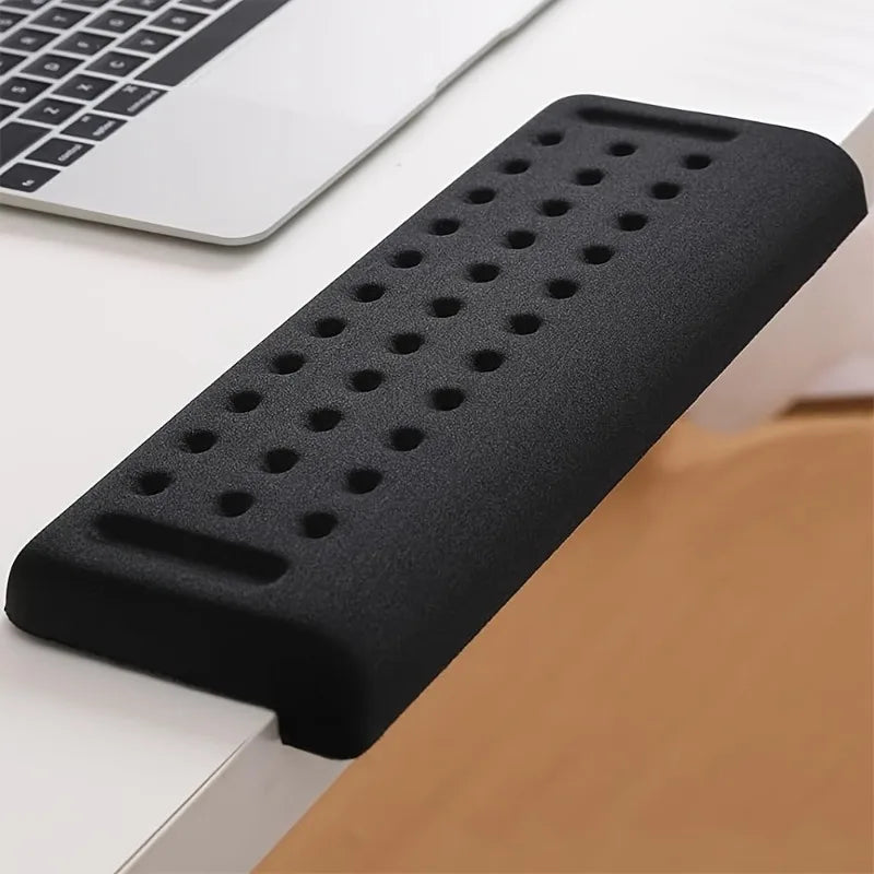 33.81 oz-Shaped Desk Pad with Non-Slip Foam Base And Ergonomic Wrist/Forearm Support - Comfortable Wrist Rest for Computer Work