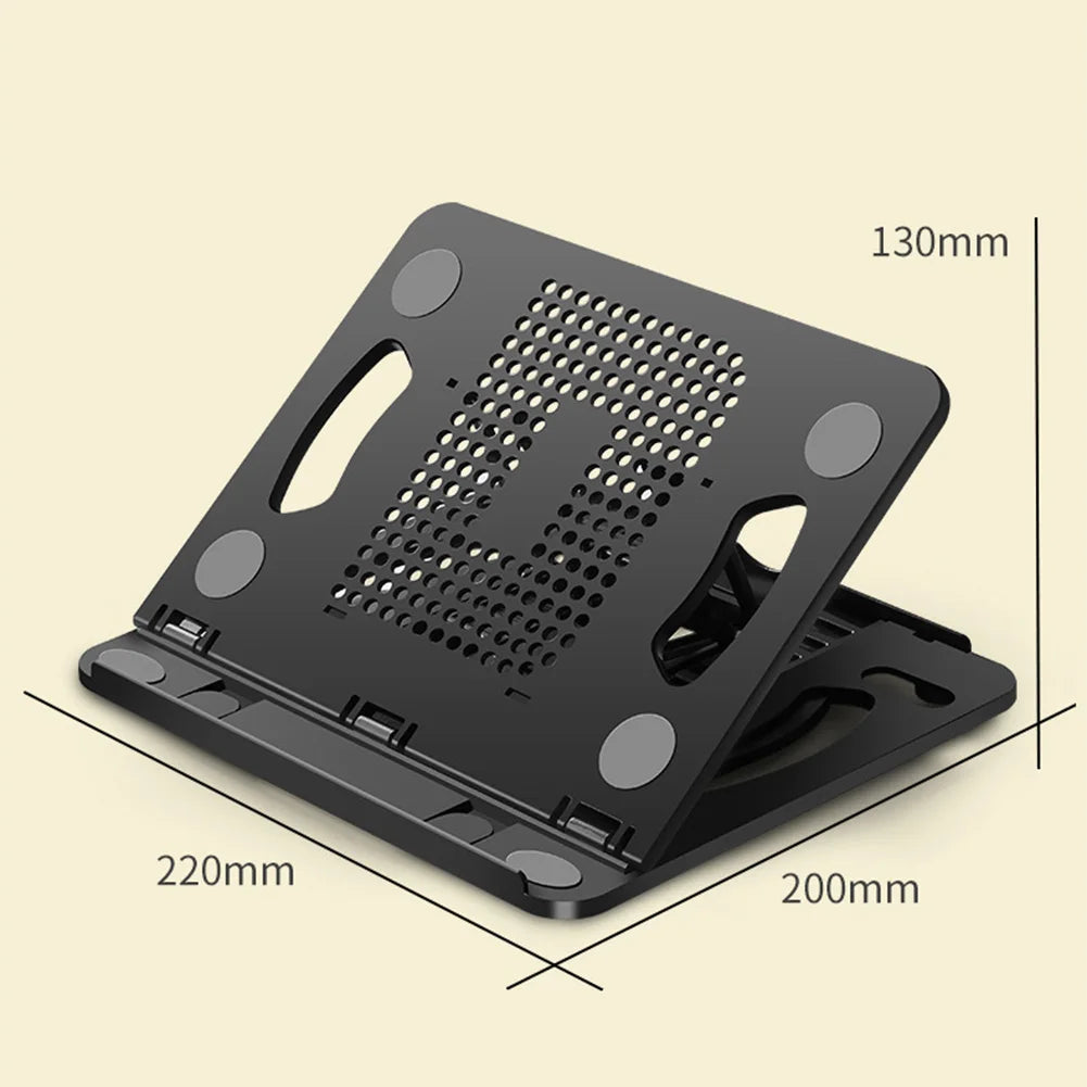 Notebook Stand 8 Levels Angle Adjustable Portable Foldable Laptop Support Stand Ergonomic Laptop Stand Riser for 14 in Laptop