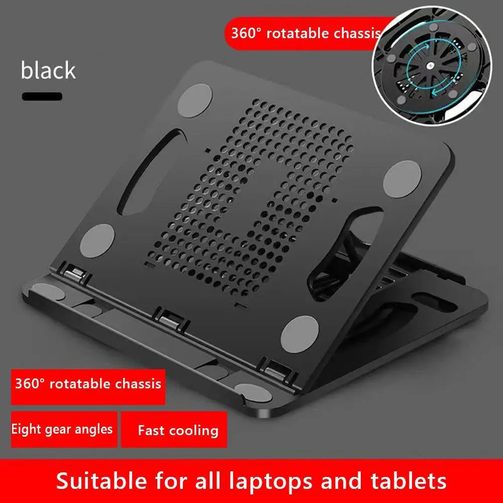 Notebook Stand 8 Levels Angle Adjustable Portable Foldable Laptop Support Stand Ergonomic Laptop Stand Riser for 14 in Laptop