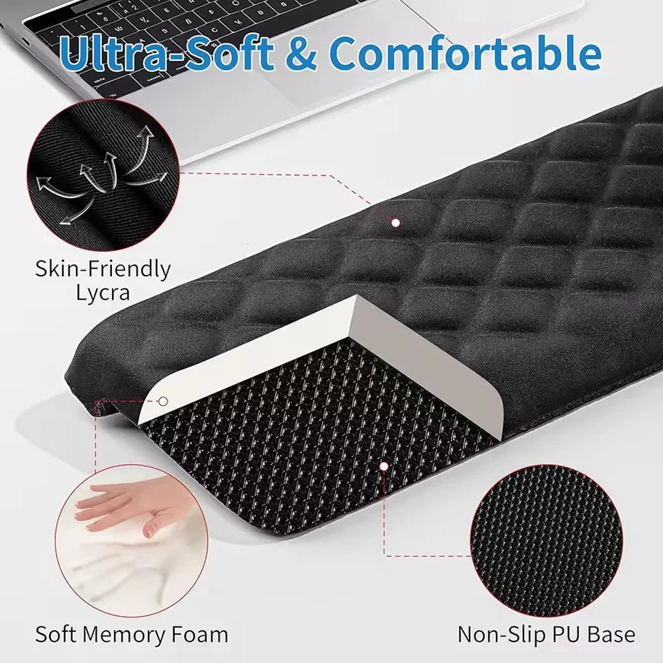 Ergonomic Elbow Rest Pad - 2 Pack | Memory Foam Desk Cushion"