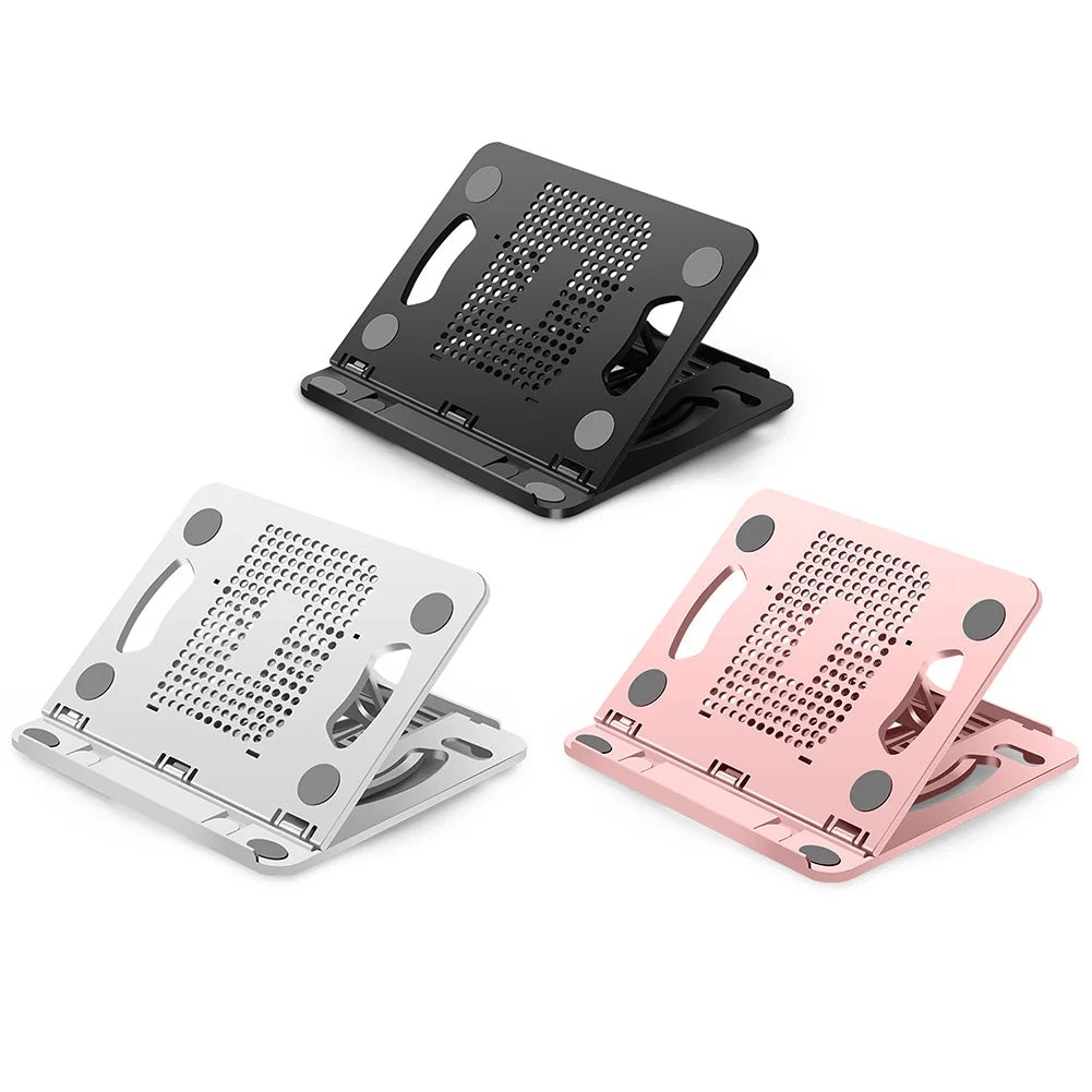 Notebook Stand 8 Levels Angle Adjustable Portable Foldable Laptop Support Stand Ergonomic Laptop Stand Riser for 14 in Laptop